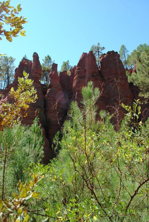 ocher rock red ochre