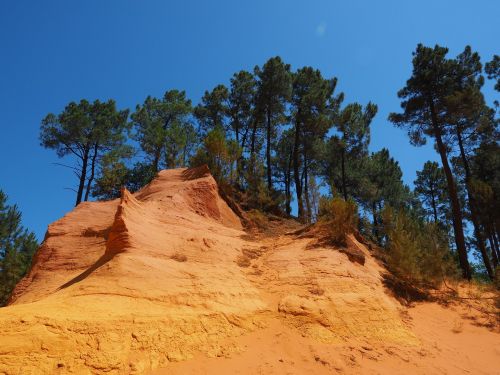 ocher rocks ocher ocher quarry