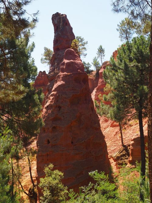 ocher rocks ocher ocher quarry