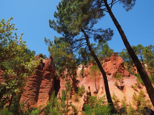 ocher rocks ocher ocher quarry