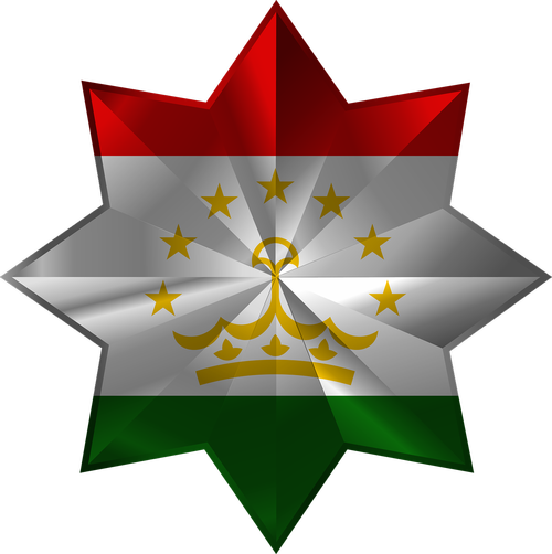 octagonal star  iran  tajikistan