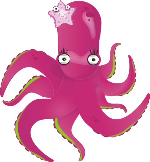 octopus pink octopus fun octopus