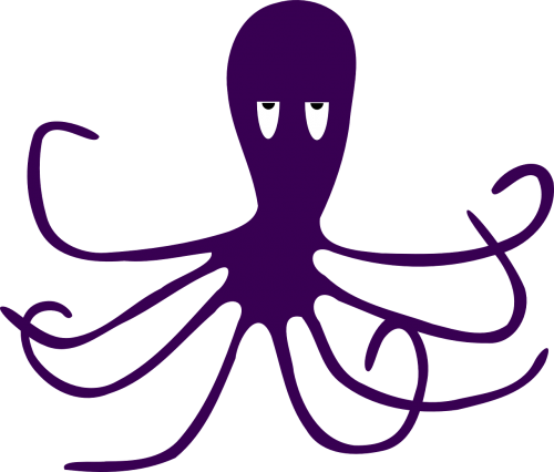 octopus purple tentacle