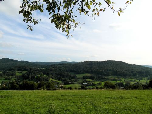 odenwald landscape hill
