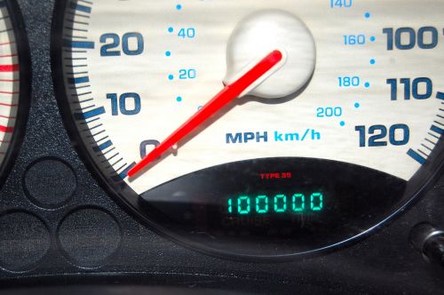 odometer 100 000 miles
