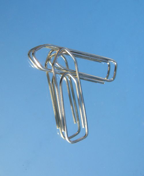 office paper clips pair