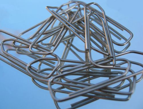 office paper clips several