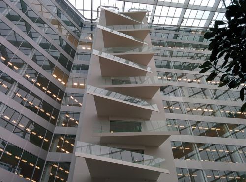 office staircase modern