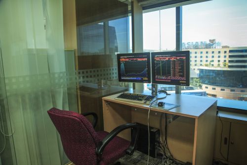 office computers window