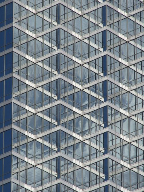 Office Building Glass Facade