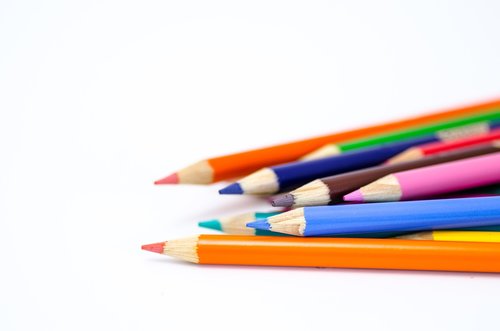 office supplies  colored pencil  pencils