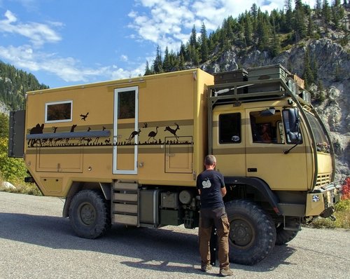 offroad camping vehicle  camper  expedition