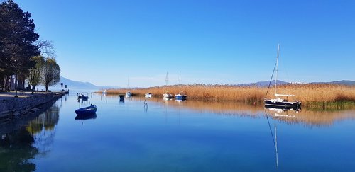 ohrid lake  lake  north macedonia