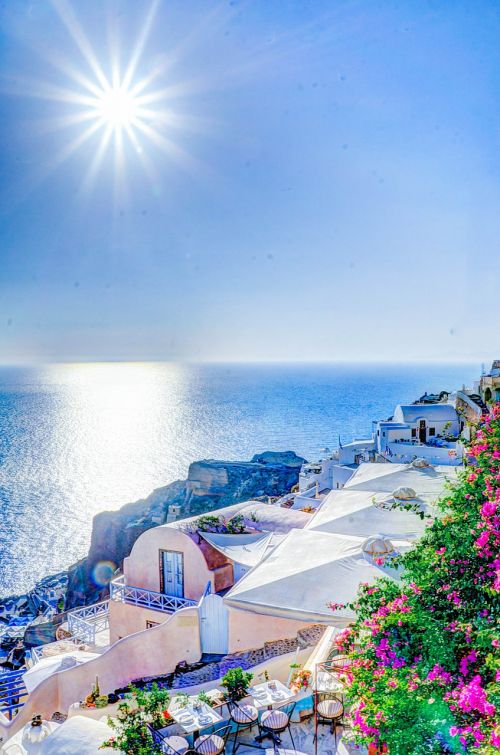 oia santorini summer