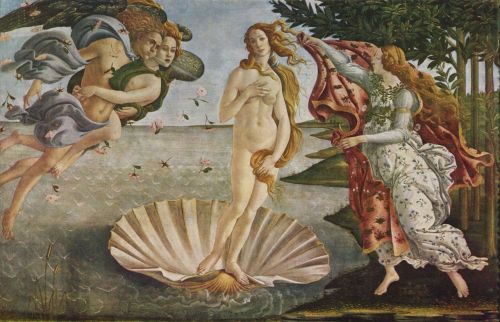 oil painting venus sandro botticelli