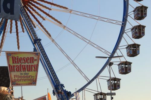 oktoberfest munich ferris wheel