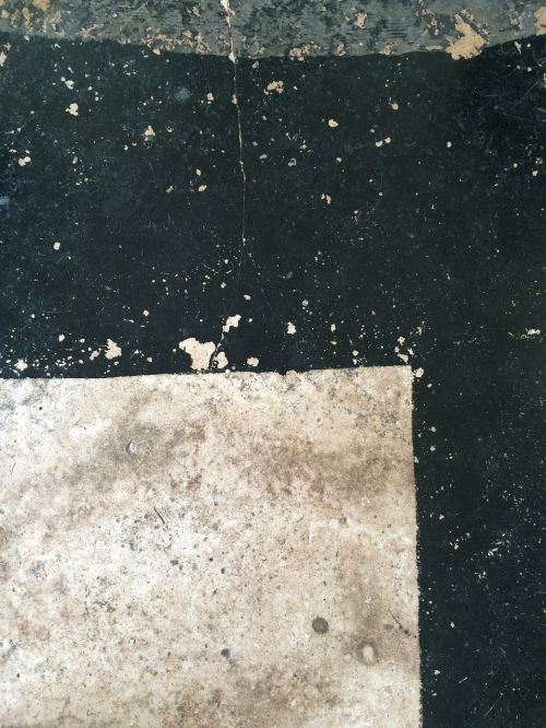 old paint floor