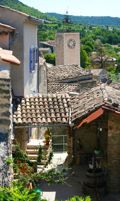 old city houses