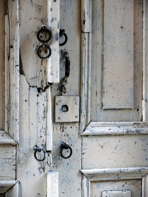 old old door fittings