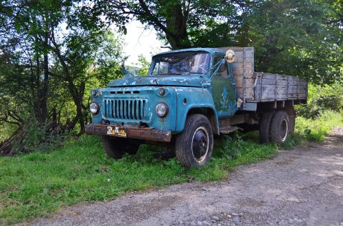 freight car truck gaz-3307