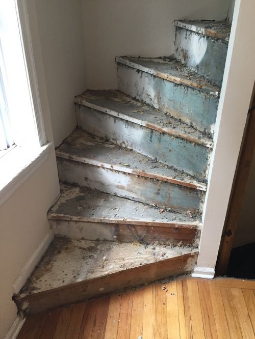 old dirty stairs