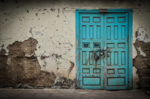 old door wall