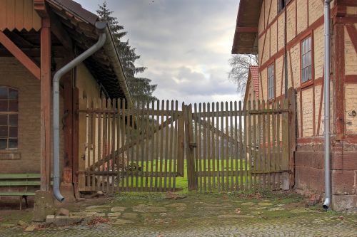 old old gate germany