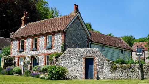 old house exterior