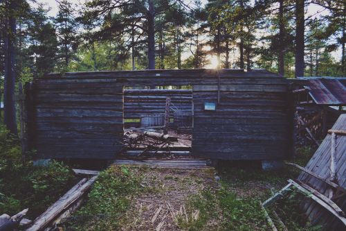 old house wood