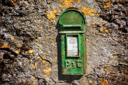 old irish post box