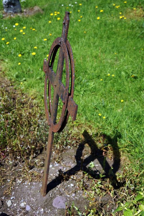 old irish grave