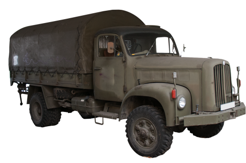 old truck military