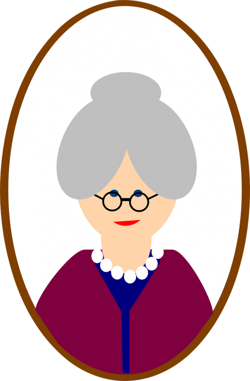 old female woman