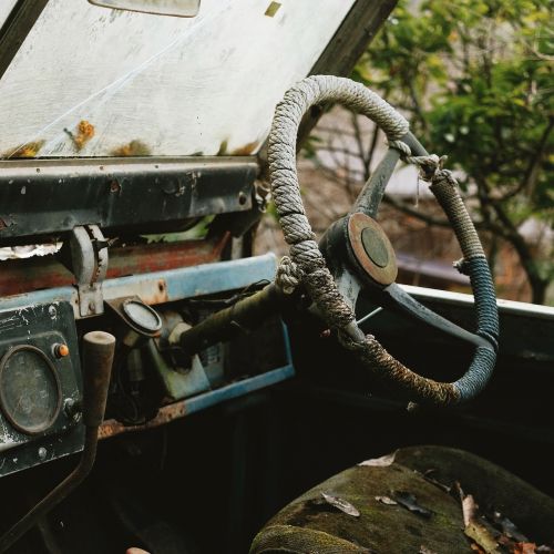 old automotive rusty