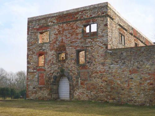 old architecture brick