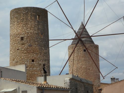 old old mill windmill