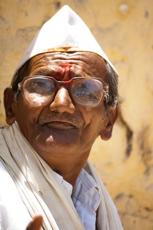 old man india