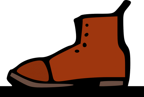 old brown boot