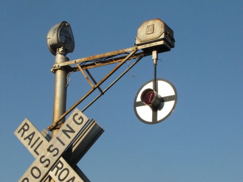 old railroad crossing