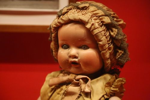 old creepy doll
