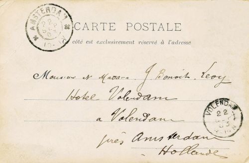 old post card french