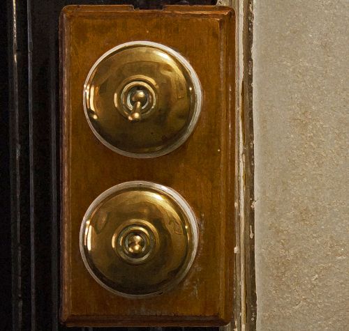 Old Brass Light Switches