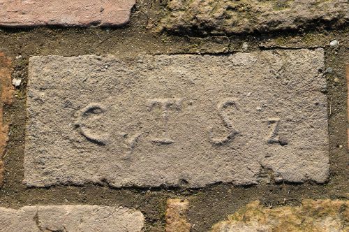 old bricks print stone