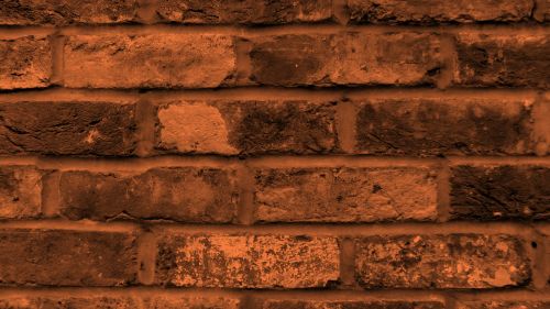 Old Brown Brick Wall