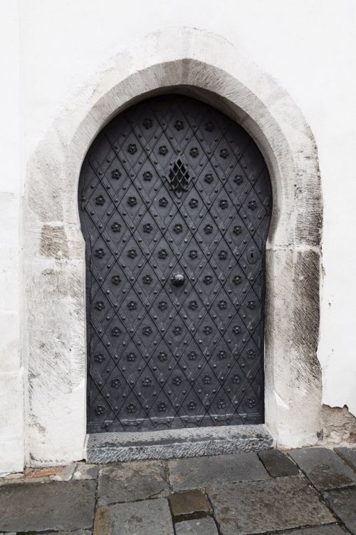 Old Castle Door