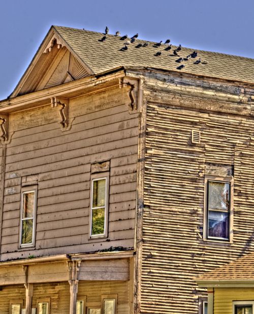 Old Clapboard Building