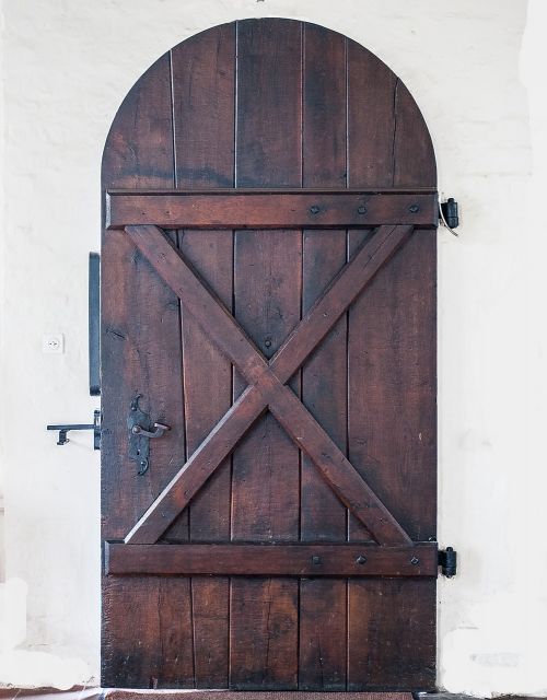 old door wood fitting