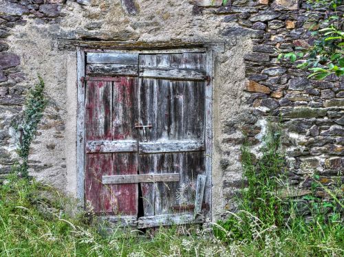 old door wood pierre