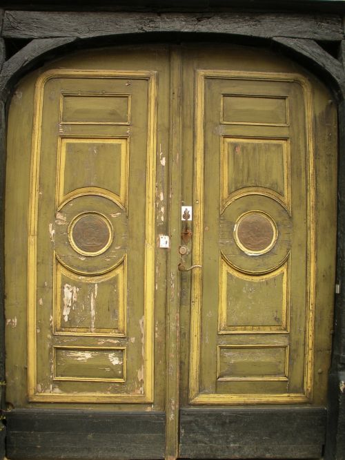 old door 1700 century
