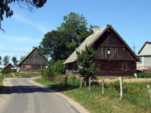 old house cottage wooden cottage